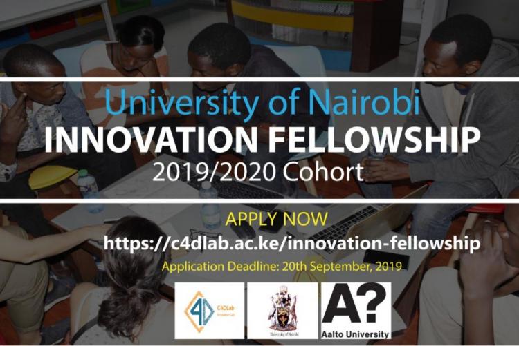 INNOVATION FELLOWSHIP 2019/2020 CALL