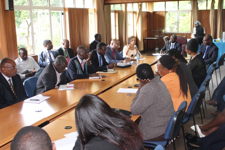 Visit by a delegation from the University of the West Indies (The UWI) 