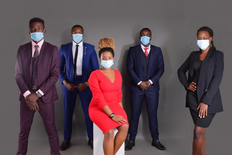 A group photo of team United Servants Leadership Association (USLA). The team emerged winners in the just concluded UNSA elections.