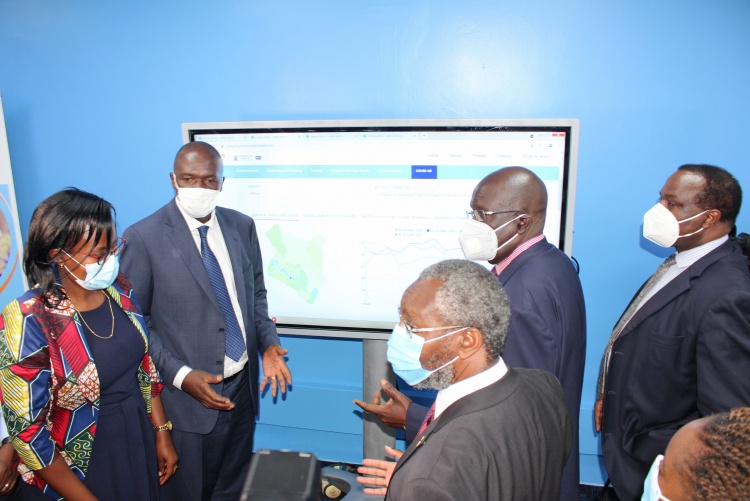 A demonstration of how CEMA data system works.