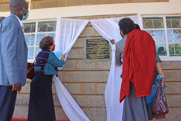 Launch of refurbished One Health laboratory in Kajiado County