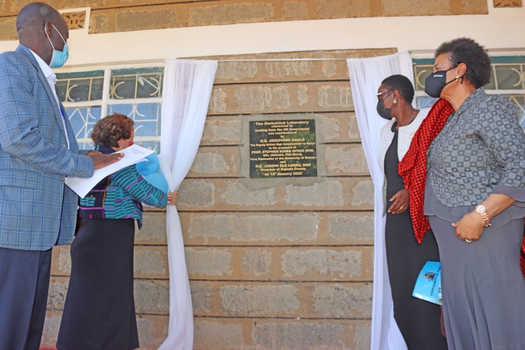 Launch of refurbished One Health laboratory in Kajiado County