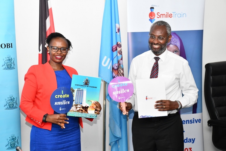 Smile Train and UoN partnership.