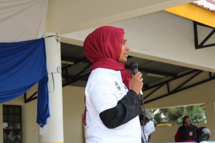 The Association of Medical Students University of Nairobi (AMSUN) Leave No Medic Behind Initiative Charity Run.