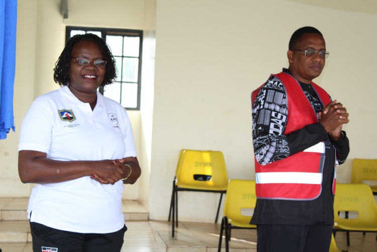 The Association of Medical Students University of Nairobi (AMSUN) Leave No Medic Behind Initiative Charity Run.