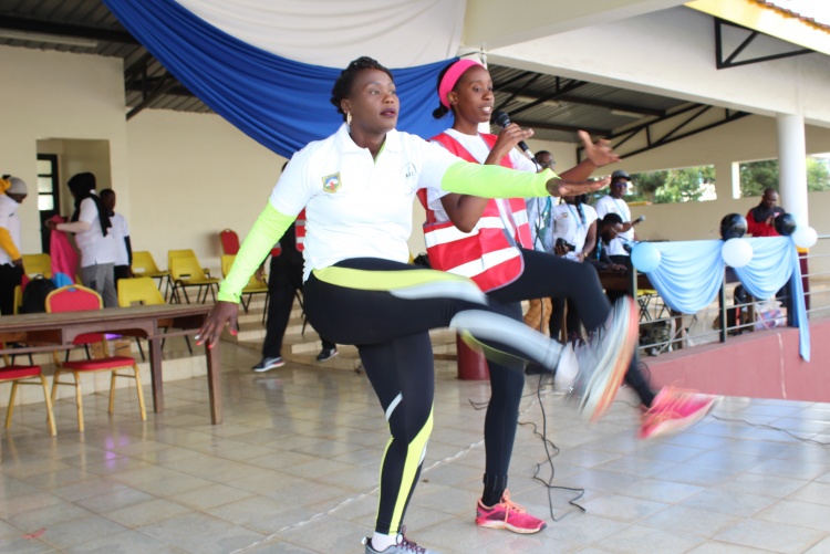 The Association of Medical Students University of Nairobi (AMSUN) Leave No Medic Behind Initiative Charity Run.