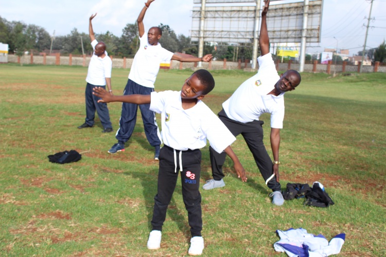 The Association of Medical Students University of Nairobi (AMSUN) Leave No Medic Behind Initiative Charity Run.