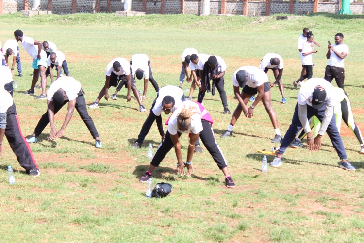 The Association of Medical Students University of Nairobi (AMSUN) Leave No Medic Behind Initiative Charity Run.