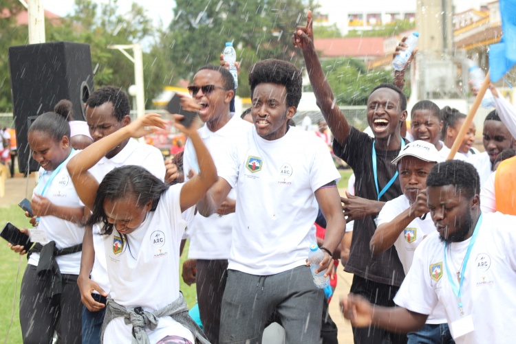 The Association of Medical Students University of Nairobi (AMSUN) Leave No Medic Behind Initiative Charity Run.