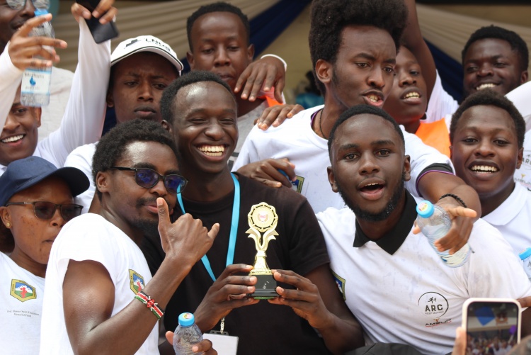 The Association of Medical Students University of Nairobi (AMSUN) Leave No Medic Behind Initiative Charity Run.