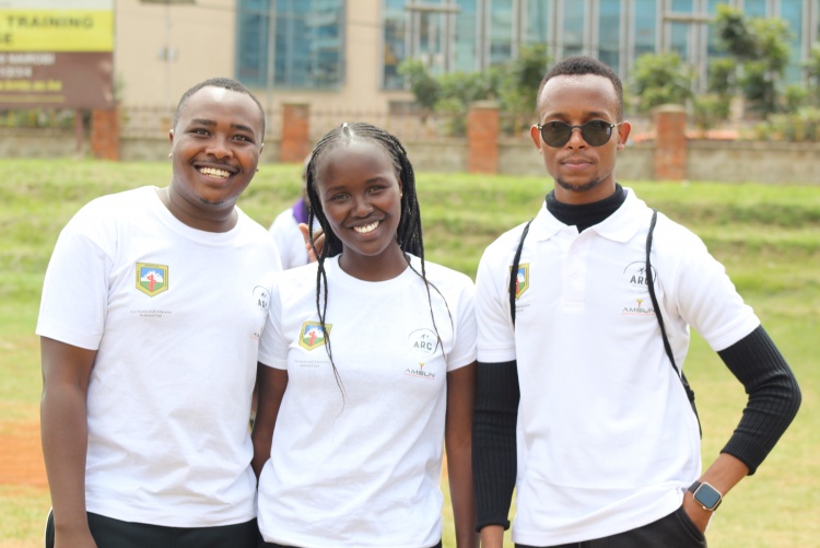 The Association of Medical Students University of Nairobi (AMSUN) Leave No Medic Behind Initiative Charity Run.