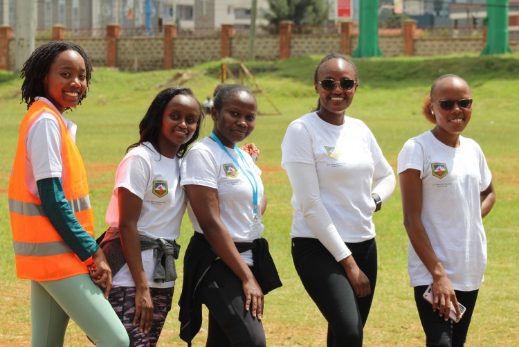 The Association of Medical Students University of Nairobi (AMSUN) Leave No Medic Behind Initiative Charity Run.