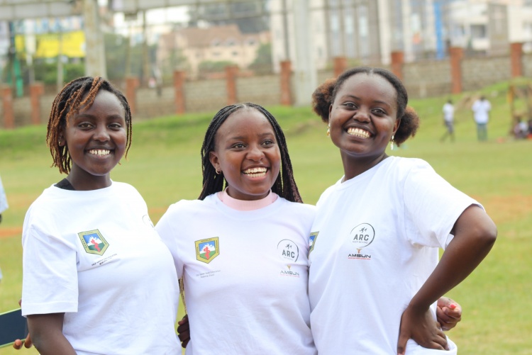 The Association of Medical Students University of Nairobi (AMSUN) Leave No Medic Behind Initiative Charity Run.