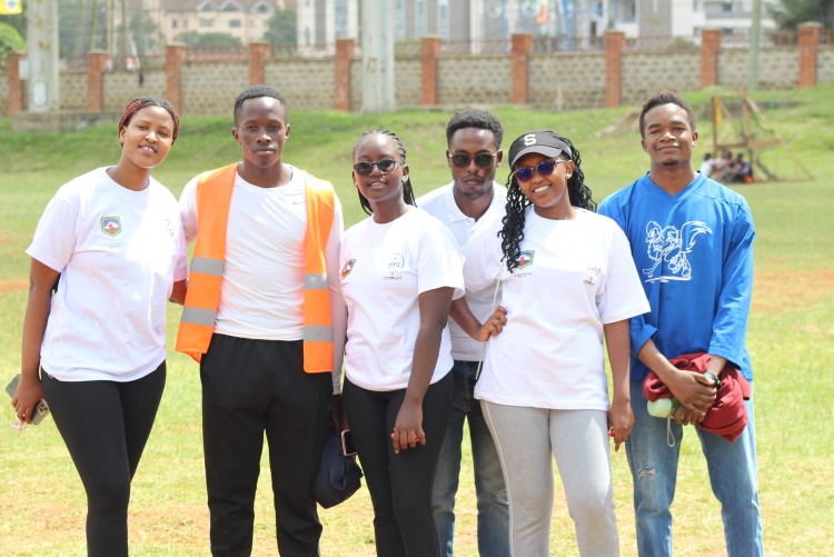 The Association of Medical Students University of Nairobi (AMSUN) Leave No Medic Behind Initiative Charity Run.