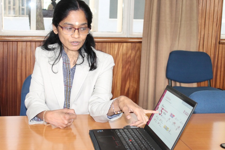 DEAN HOSTS PROF. ACHUTHAN FROM AMRITA UNIVERSITY