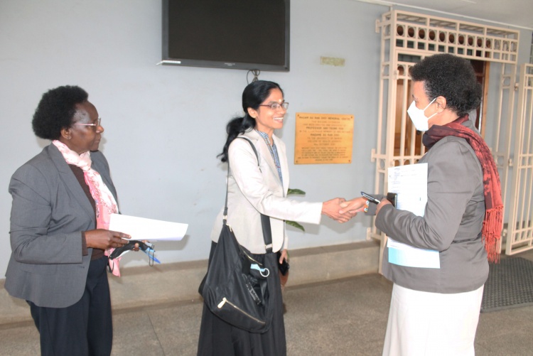 DEAN HOSTS PROF. ACHUTHAN FROM AMRITA UNIVERSITY