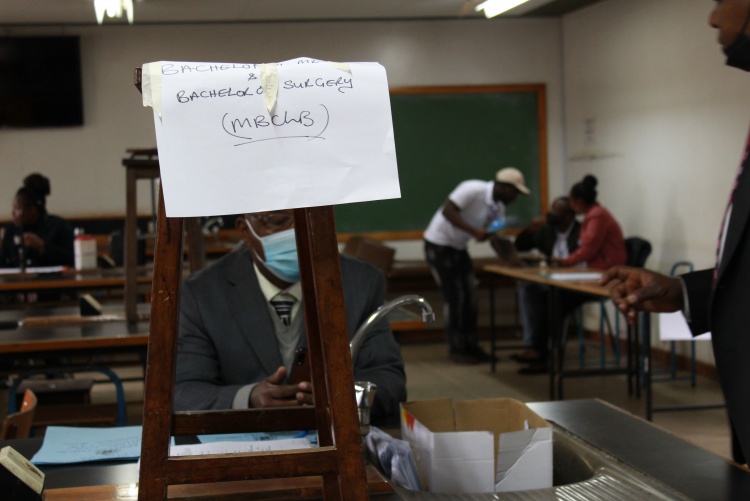 Admissions Room Setup