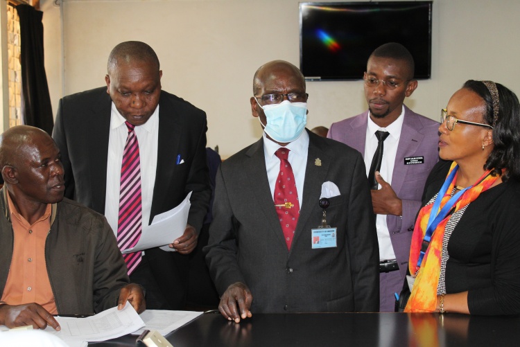 Deputy Vice Chancellor's visit during admission