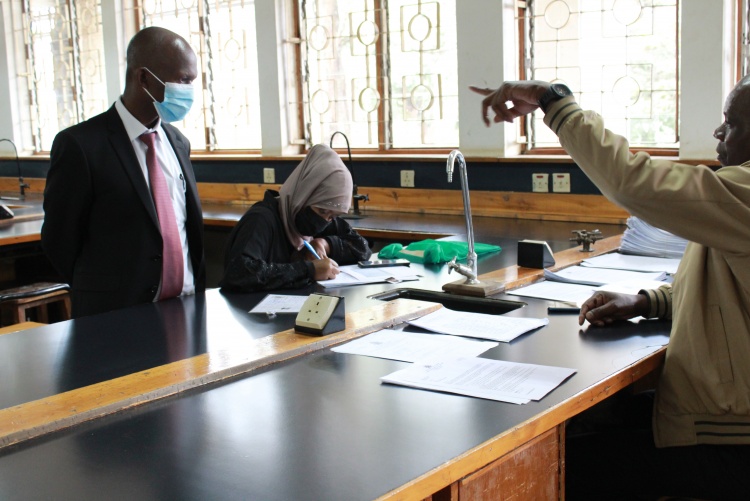 Dean of Faculty visit during admission 