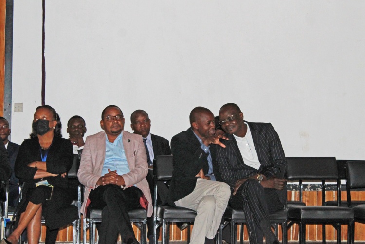 Members of staff present during Dean's address 