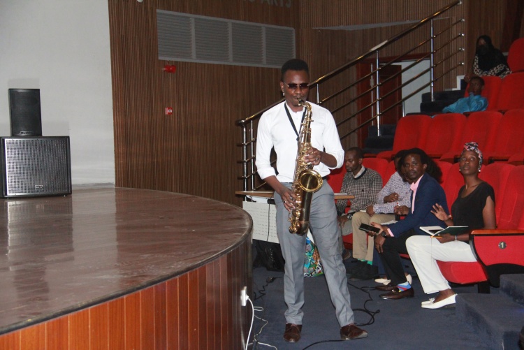 Entertainment session during the event.