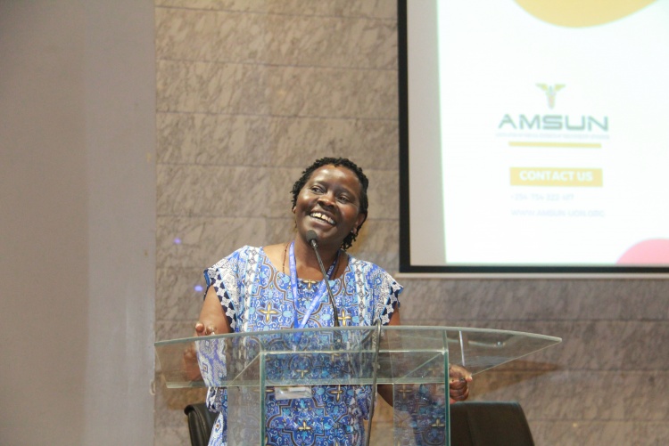 Lecturerer addressing the students