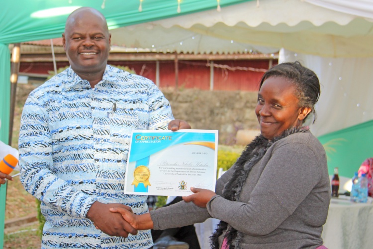 Staff Appreciation Ceremony 