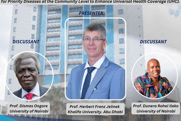 Hybrid webinar cum demonstration poster.