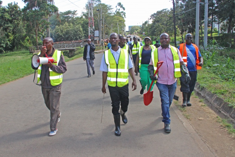 Kenyatta National Hospital Clean-up Day