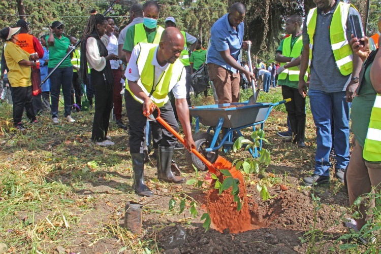 Kenyatta National Hospital Clean-up Day