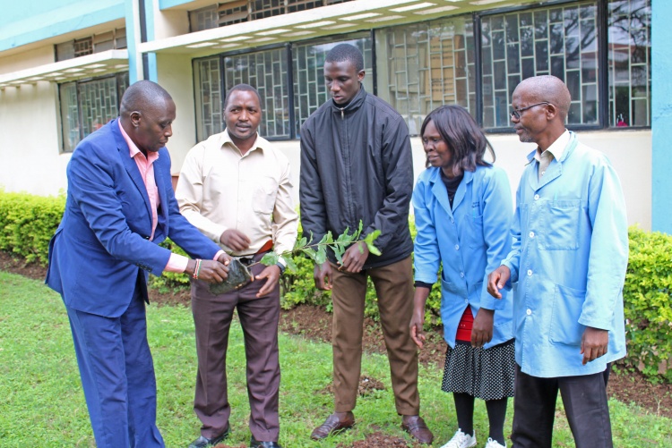 FHS Staff and Students Tree Planting Exercise 