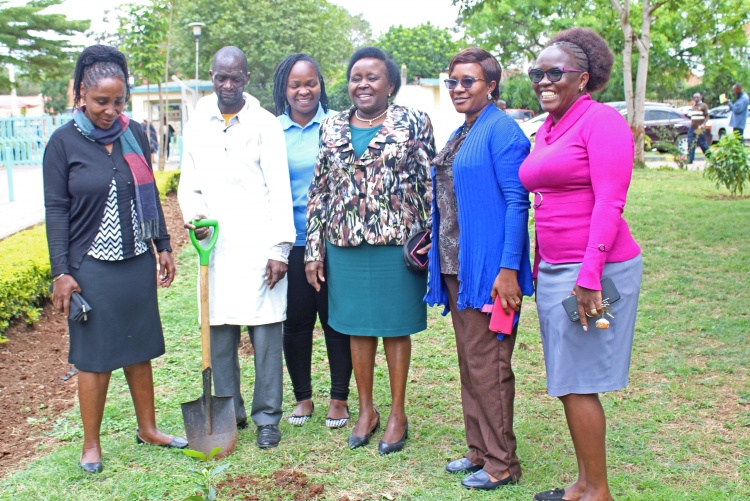 FHS Staff and Students Tree Planting Exercise 