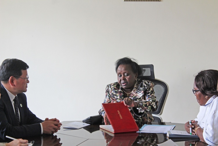 A visit from Anhui Medical University