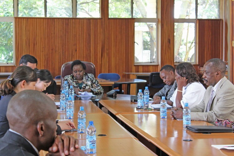 A visit from Anhui Medical University