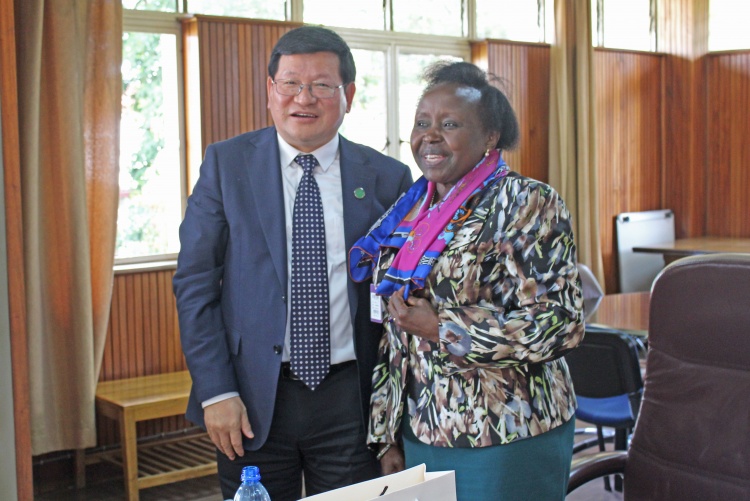 A visit from Anhui Medical University