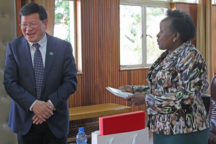 A visit from Anhui Medical University