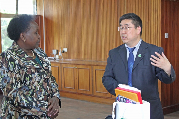 A visit from Anhui Medical University