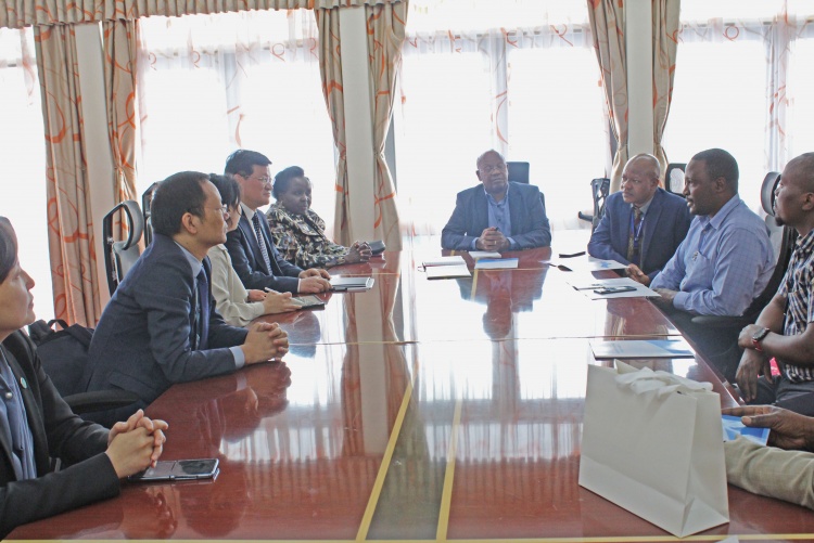 A visit from Anhui Medical University