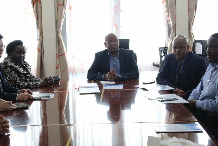 A visit from Anhui Medical University