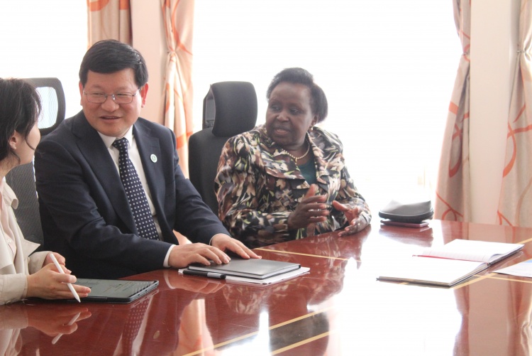 A visit from Anhui Medical University