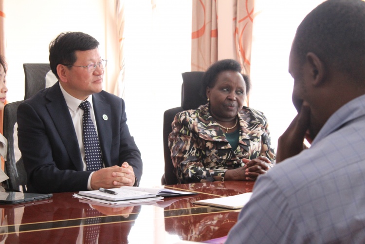 A visit from Anhui Medical University