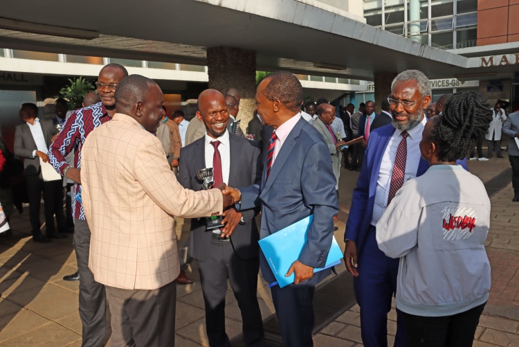 Faculty Awards and PC Signing 