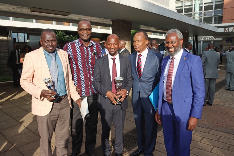 Faculty Awards and PC Signing 