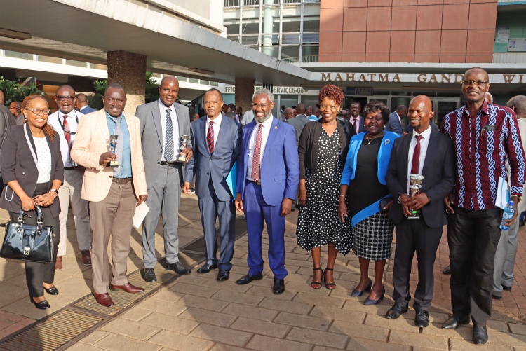 Faculty Awards and PC Signing 