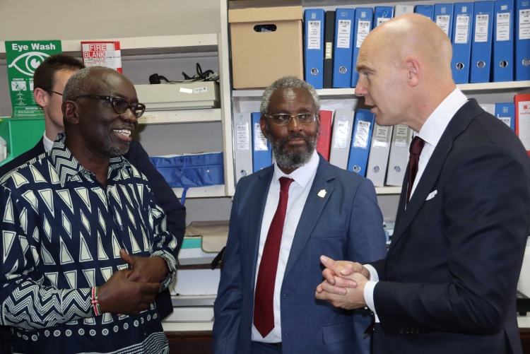 NEW CHANCELLOR'S VISIT 