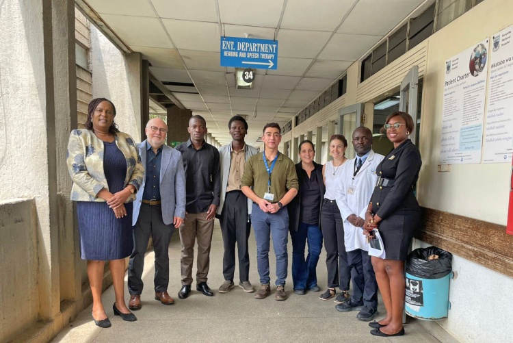 Visit by delegation from PUC Chile.