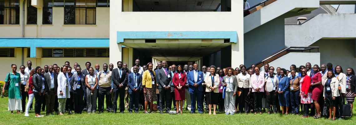 A group photo of participants of UoN and KNH 7th International Conference on Health 2025.