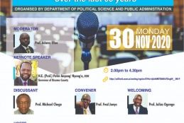 The Global Political Economy and Africa’s Development over the Last 60 Years