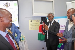 The Vice Chancellor Prof. Stephen Kiama launches Orthopaedic Surgery multimedia seminar room.