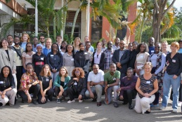 A group photo of participants of Global HEART Alumni Network Conference in Nairobi.